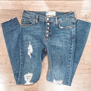 Free people jeans size 25